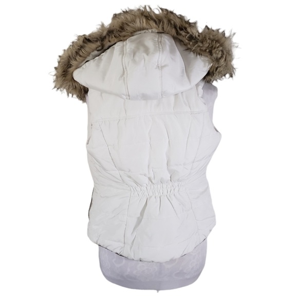 Prince & Fox White Puffer Vest Size S/P - Picture 4 of 10